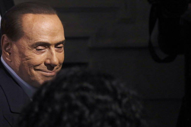 Bývalý italský premiér Silvio Berlusconi.