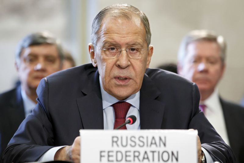 Ruský ministr zahraničí Sergej Lavrov.