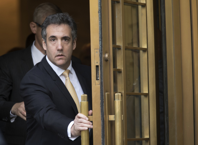 Bývalý právník Donalda Trumpa Michael Cohen.