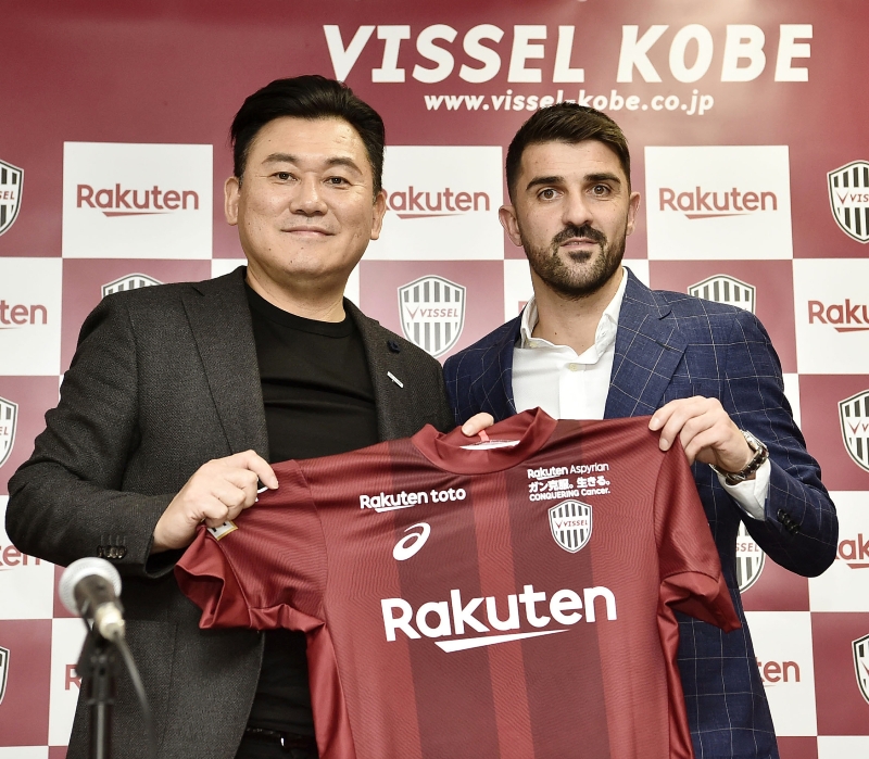 David Villa bude pokračovat v kariéře v Japonsku. 