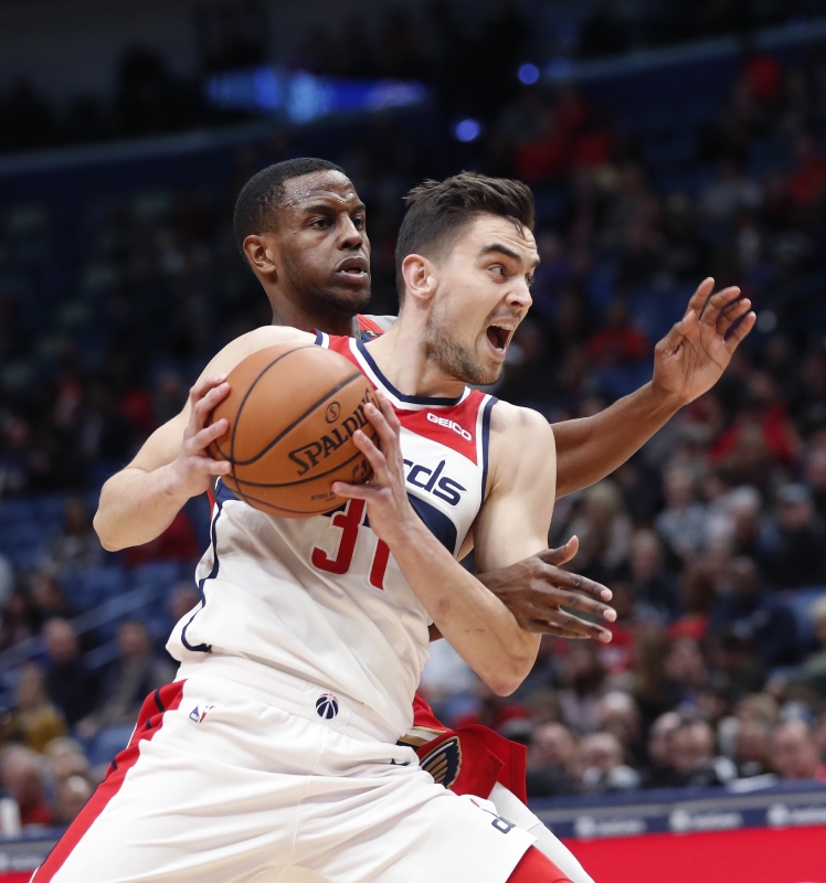 Tomáš Satoranský si připsal ve Washingtonu start od začátku, k tomu sedm bodů. Tomáš Satoranský si připsal ve Washingtonu start od začátku, k tomu sedm bodů.