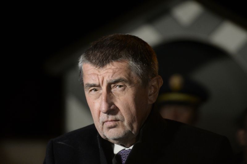 Premiér Andrej Babiš (ANO).