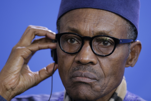 Nigerijský prezident Muhammadu Buhari.