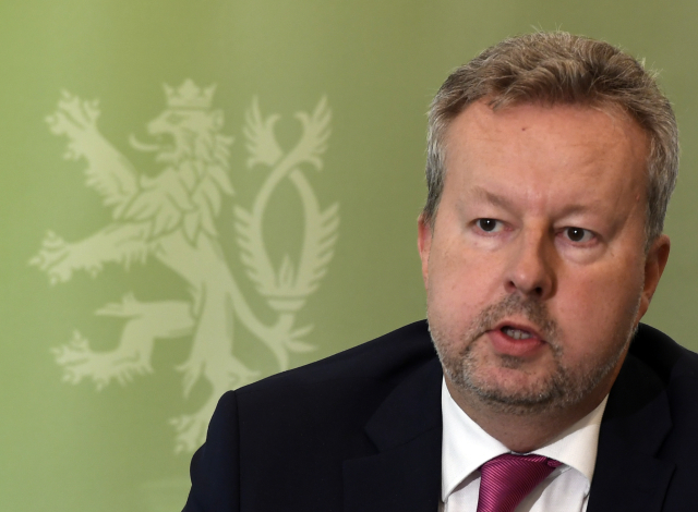 Ministr životního prostředí Richard Brabec.