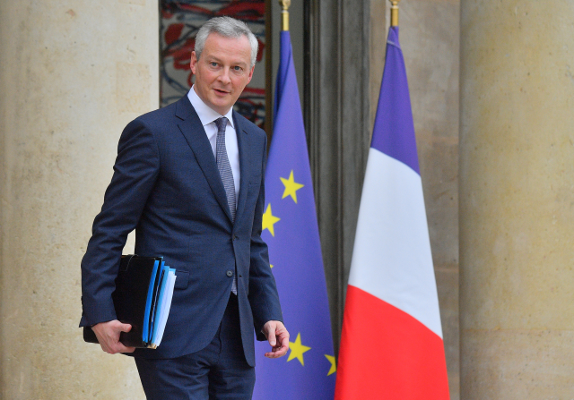 Francouzský ministr financí Bruno Le Maire.