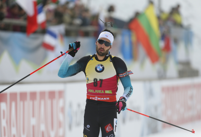 Martin Fourcade vykročil za osmým titulem mistra světa. Martin Fourcade vykročil za osmým titulem mistra světa.
