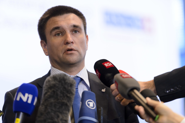 Ukrajinský ministr zahraničí Pavlo Klimkin.