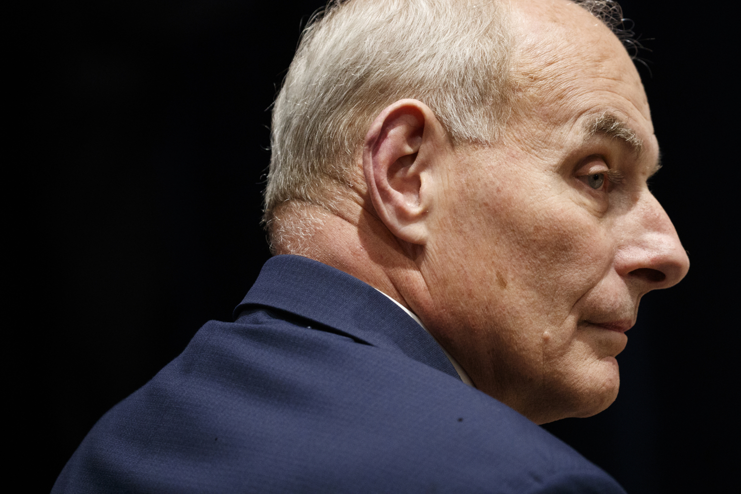 Personální šéf Bílého domu John Kelly. Personální šéf Bílého domu John Kelly.
