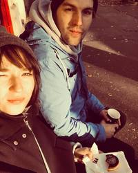 Berenika s přítelem Krištofem.