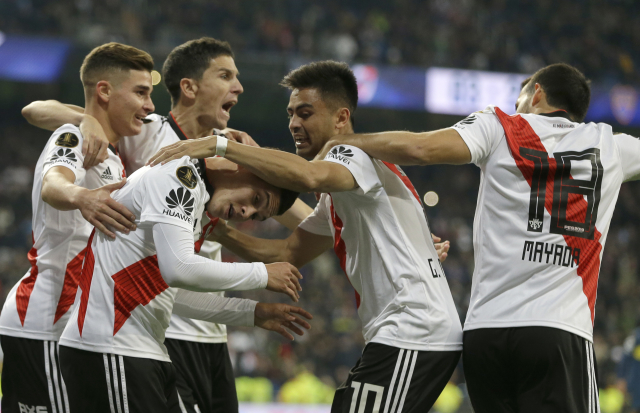 Radost fotbalistů River Plate.