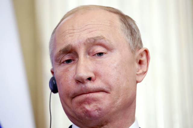 Ruský prezident Vladimir Putin. Ruský prezident Vladimir Putin.