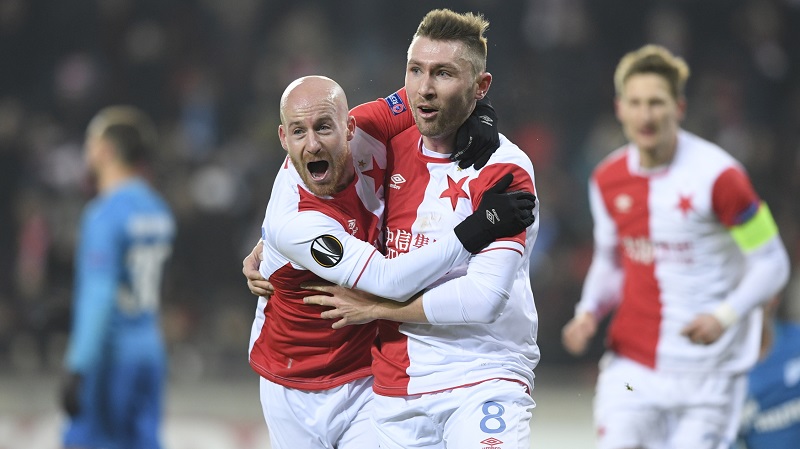 ŽIVĚ: Slavia - Zenit 1:0. Stoch vstřelil gól roku, sešívaní jsou blízko.