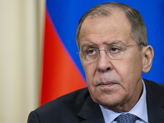 Ruský ministr zahraničí Sergej Lavrov.