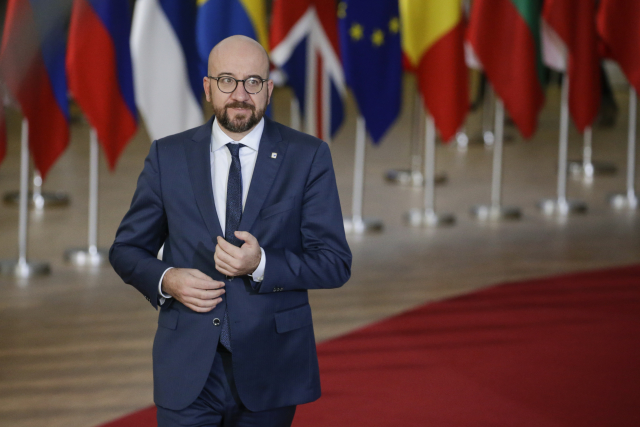 Belgický premiér Charles Michel.