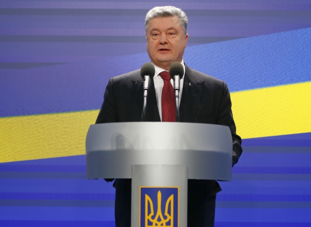 Ukrajinský prezident Petro Porošenko.