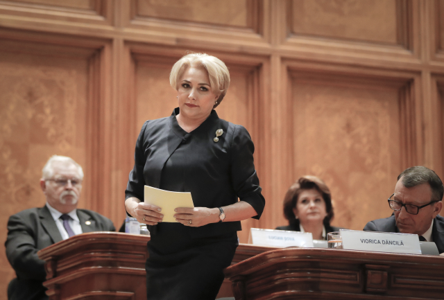 Předsedkyně rumunské vlády Viorica Dancilaová.