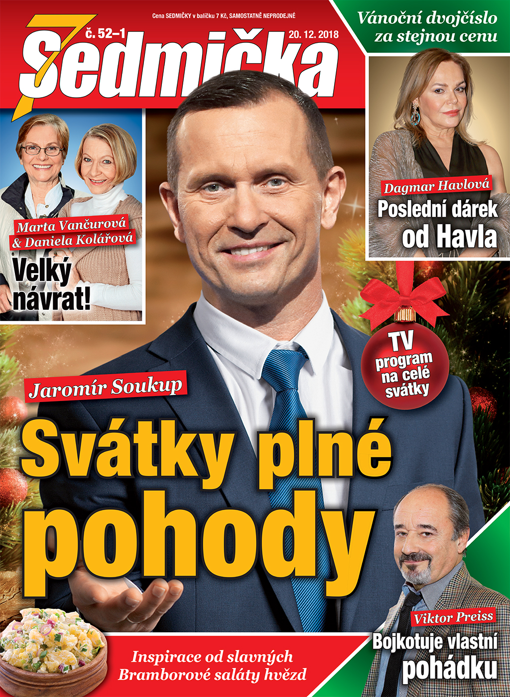 Aktuální číslo časopisu Sedmička.