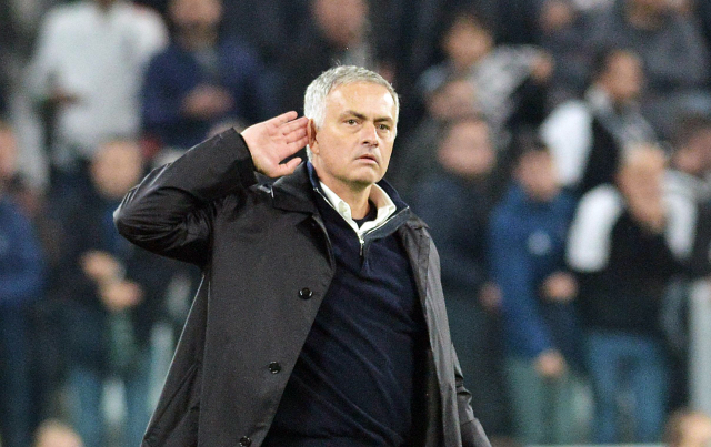 José Mourinho provokuje na stadionu Juventusu.