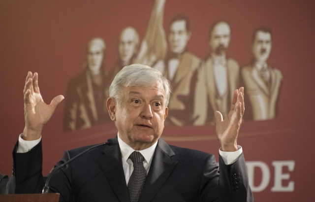 Mexický prezident Andrés Manuel López Obrador.