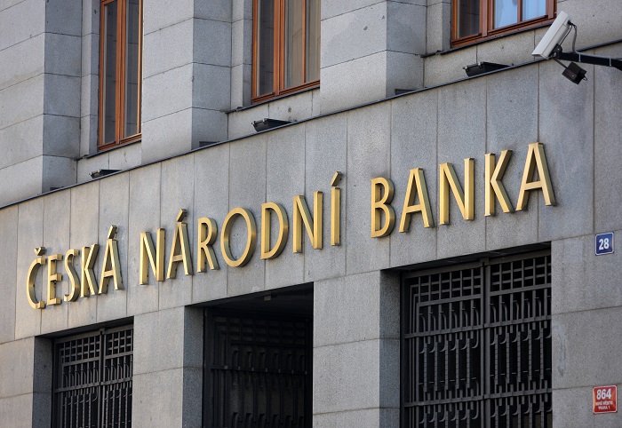 Budova České národní banky.