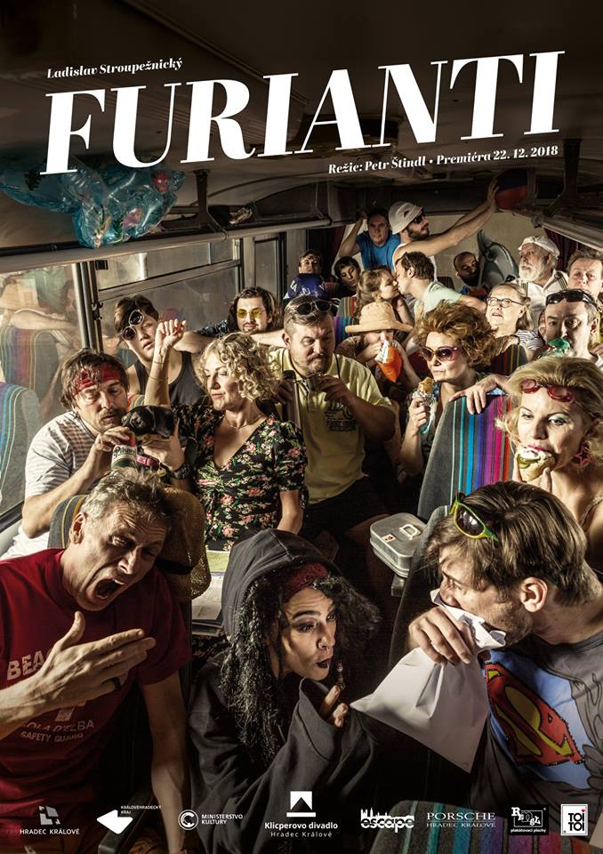 Plakát ke hře Furianti. Plakát ke hře Furianti.