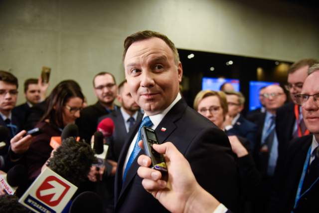 Polský prezident Andrzej Duda.