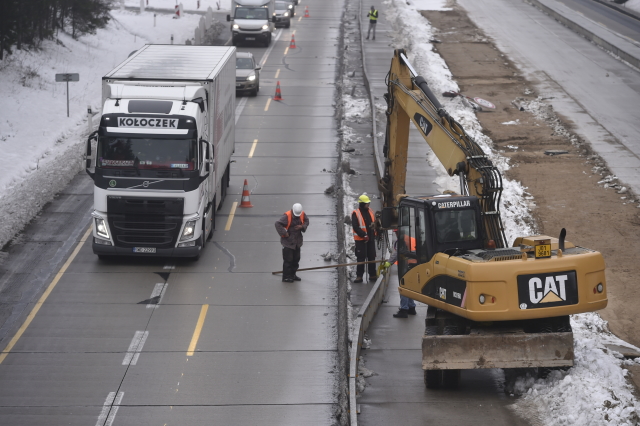 Opravovaný úsek D1 mezi Humpolcem na 90. kilometru a Větrným Jeníkovem na 104. kilometru.