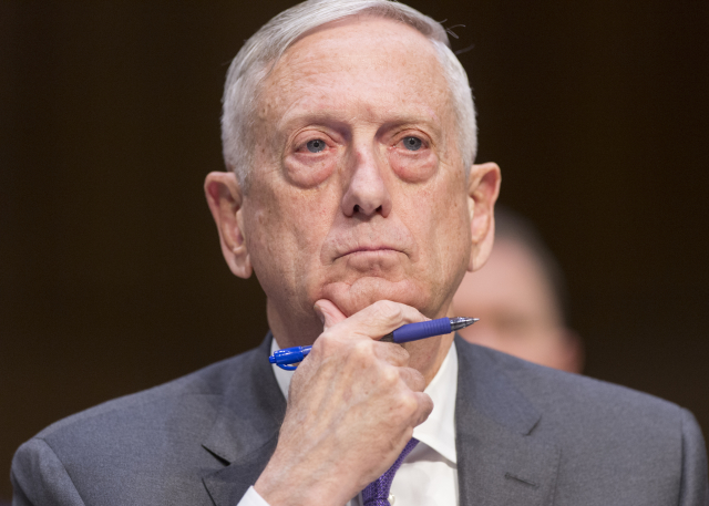Ministr obrany v USA James Mattis. Ministr obrany v USA James Mattis.