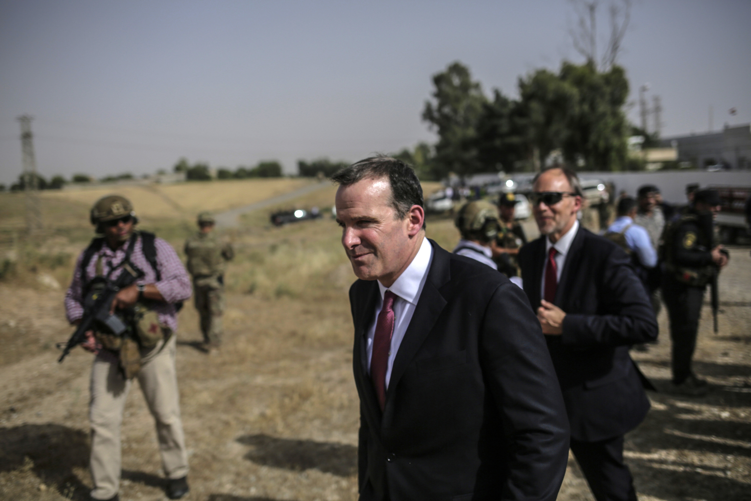 Brett McGurk, zvláštní americký vyslanec u mezinárodní koalice bojující proti Islámskému státu.