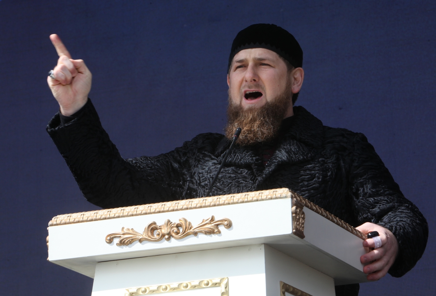 Čečenský vůdce Ramzan Kadyrov.