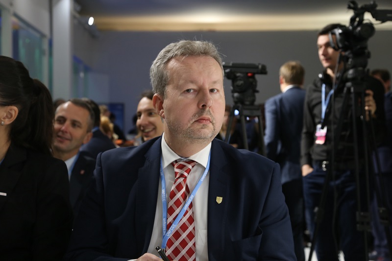 Ministr životního prostředí Richard Brabec (ANO).