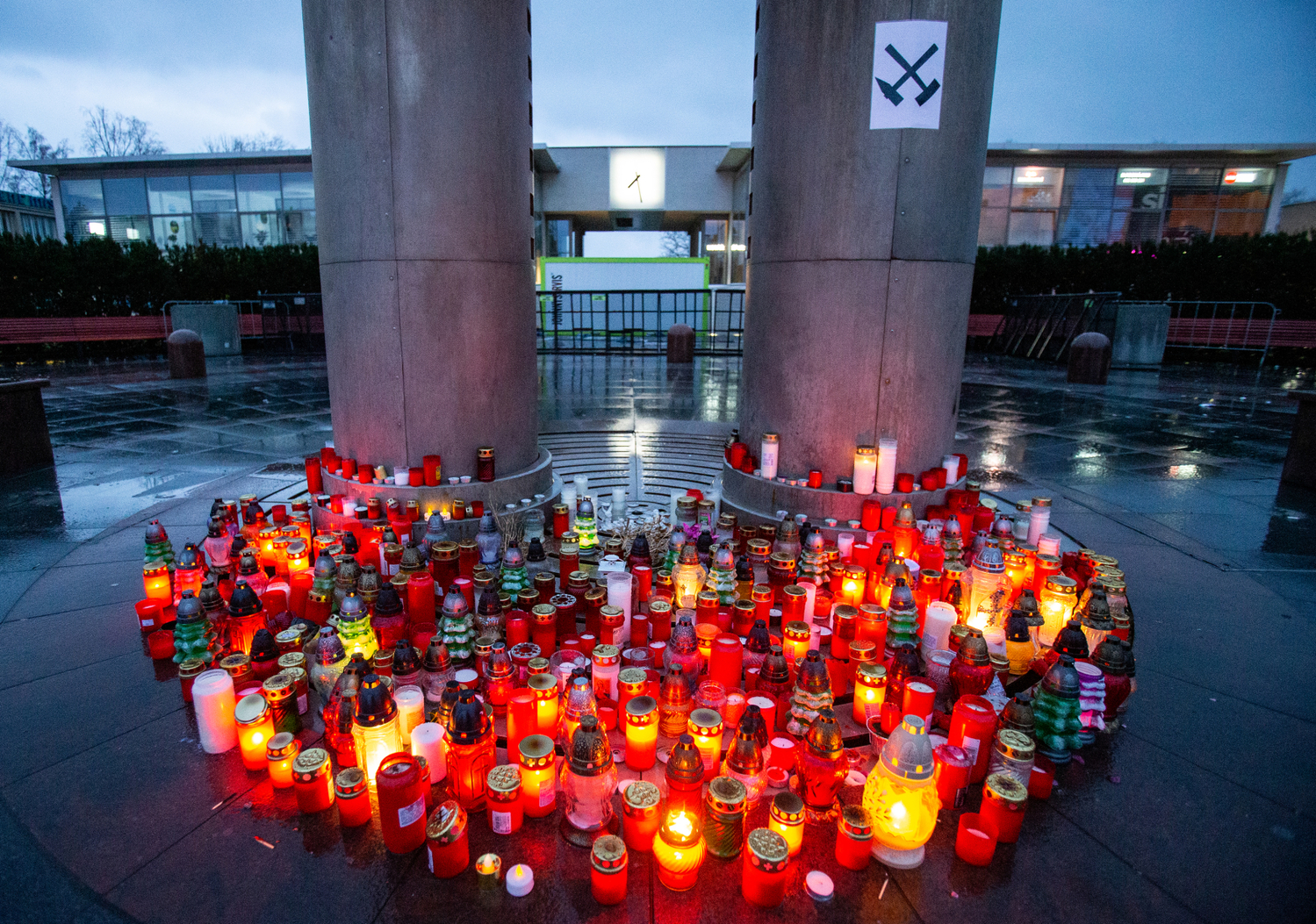 Pieta v Havířově za oběti důlního neštěstí v dole ČSM. 
