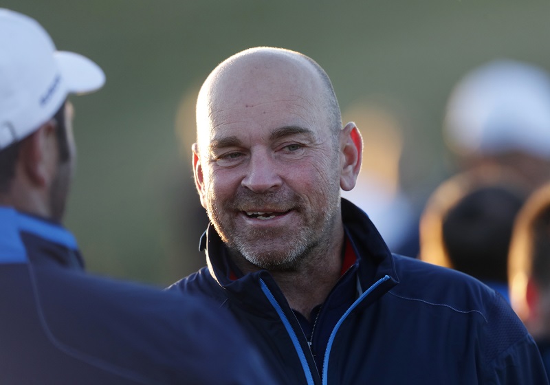 Kapitán týmu Evropy v golfovém Ryder Cupu Thomas Björn.