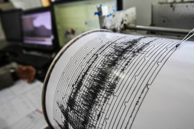 Seismograf.