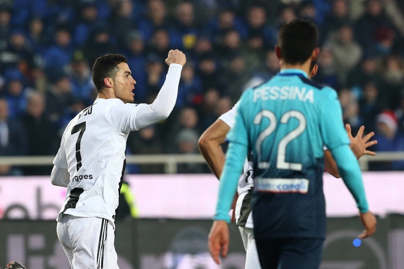 Ronaldo odvrátil na poslední chvíli porážku Juventusu. Ronaldo odvrátil na poslední chvíli porážku Juventusu.