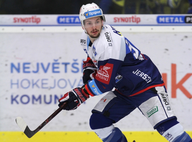 Petr Holík vstřelil na ledě Olomouce hattrick. Petr Holík vstřelil na ledě Olomouce hattrick.
