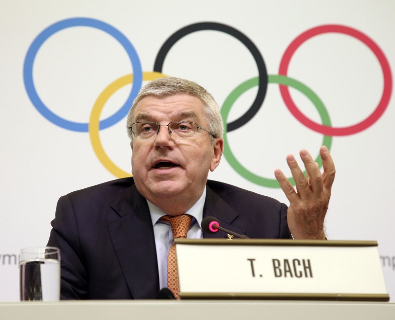 Předseda Mezinárodního olympijského výboru Thomas Bach.