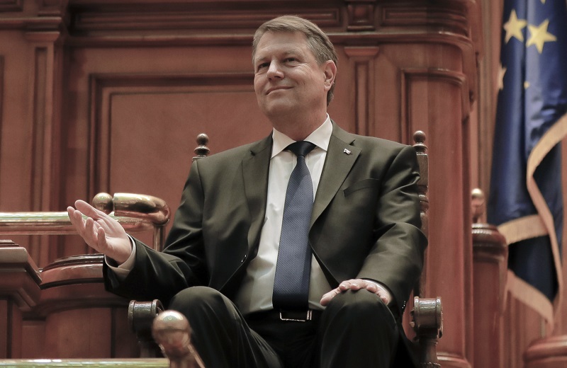 Rumunský prezident Klaus Iohannis.