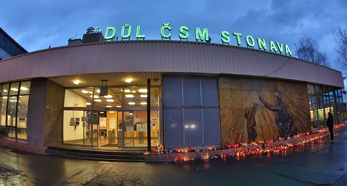 Důl ČSM na Karvinsku.
