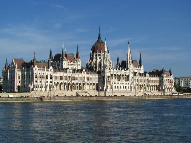 Budapešťský parlament.