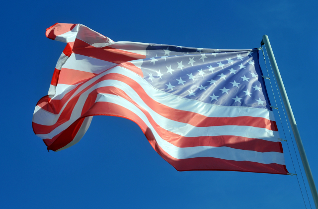 Vlajka USA.