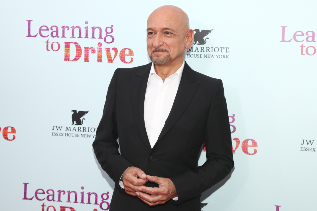 Britský herec Ben Kingsley.