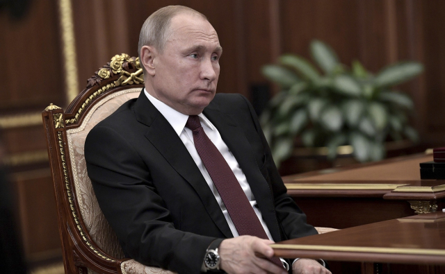 Ruský prezident Vladimir Putin.