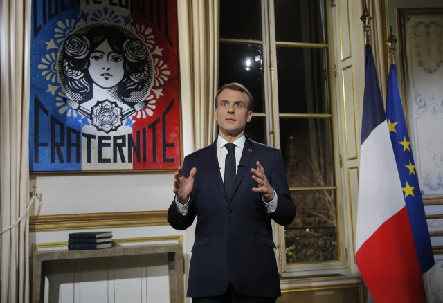 Francouzský prezident Emmanuel Macron.