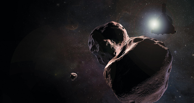 Ultima Thule, je objekt Kuiperova pásu, který byl v roce 2014 objeven Hubbleovým teleskopem.