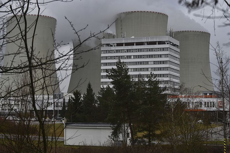 Jaderná elektrárna Temelín.