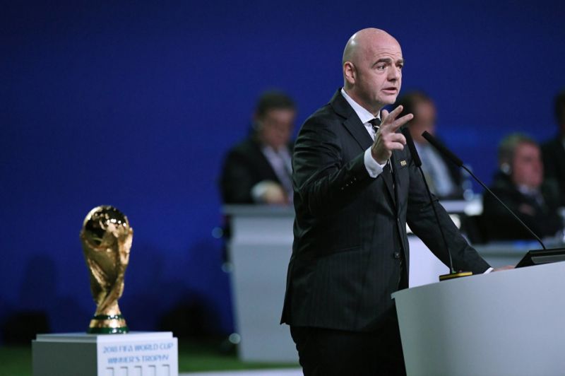 Infantino naznačil, že by rozšíření potkalo už nadcházející MS v roce 2022.