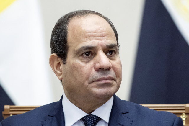 Egyptský prezident Abdal Fattáh Sísí.