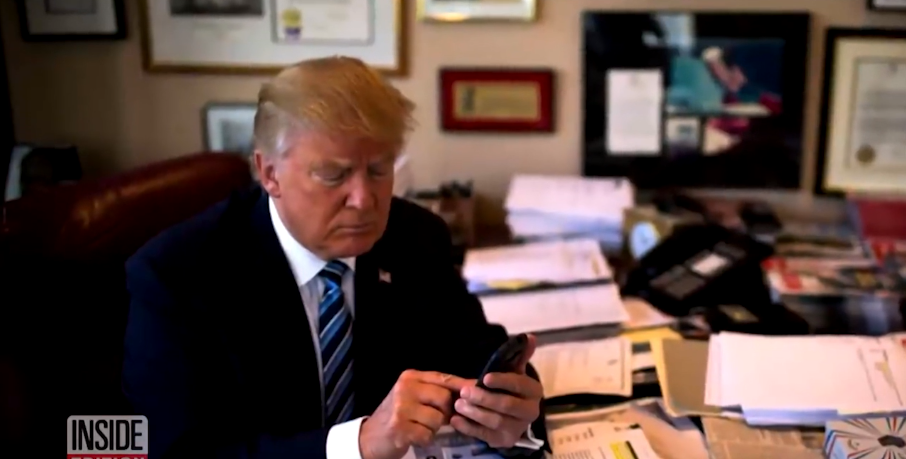 Trumpovy první krůčky na twitteru byly absolutně nekontroverzní.