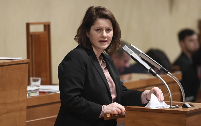 Ministryně práce a sociálních věcí Jana Maláčová (ČSSD).
